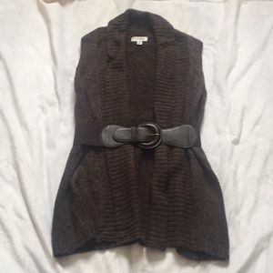 Dress Barn long sweater vest